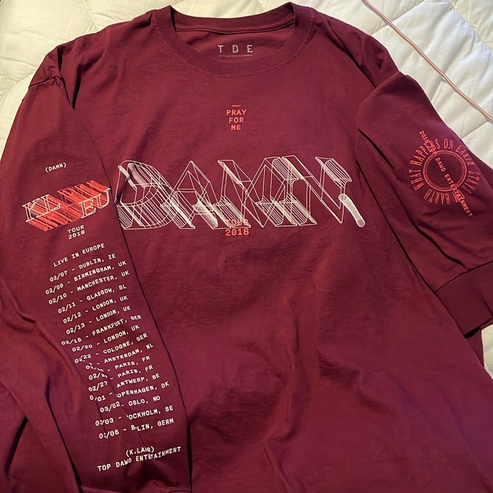 Damn Kendrick Lamar TDE tour 2018